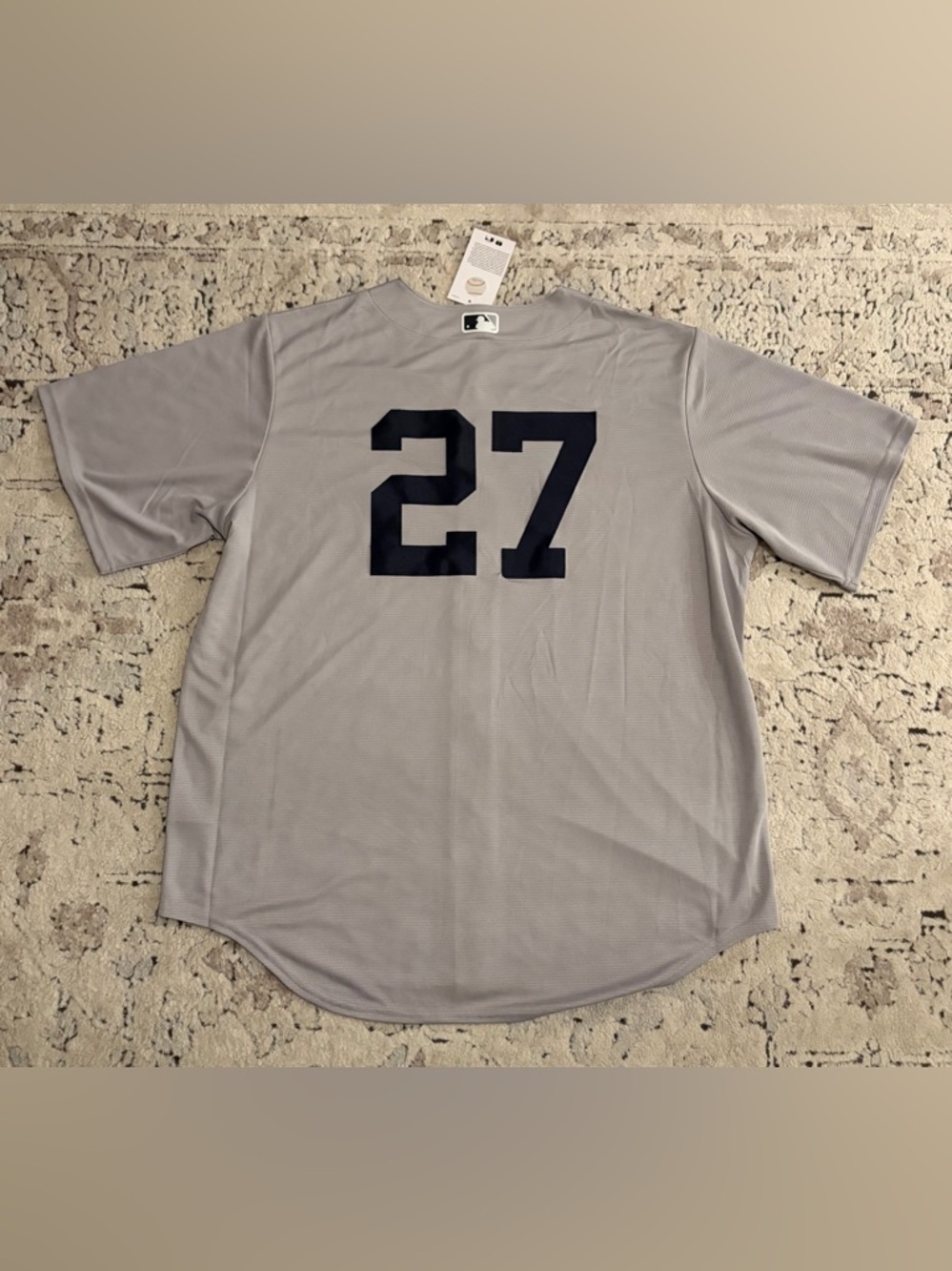 Nike Authentic New York Yankees Giancarlo Stanton #27 Gray Jersey Men’s Size: XL